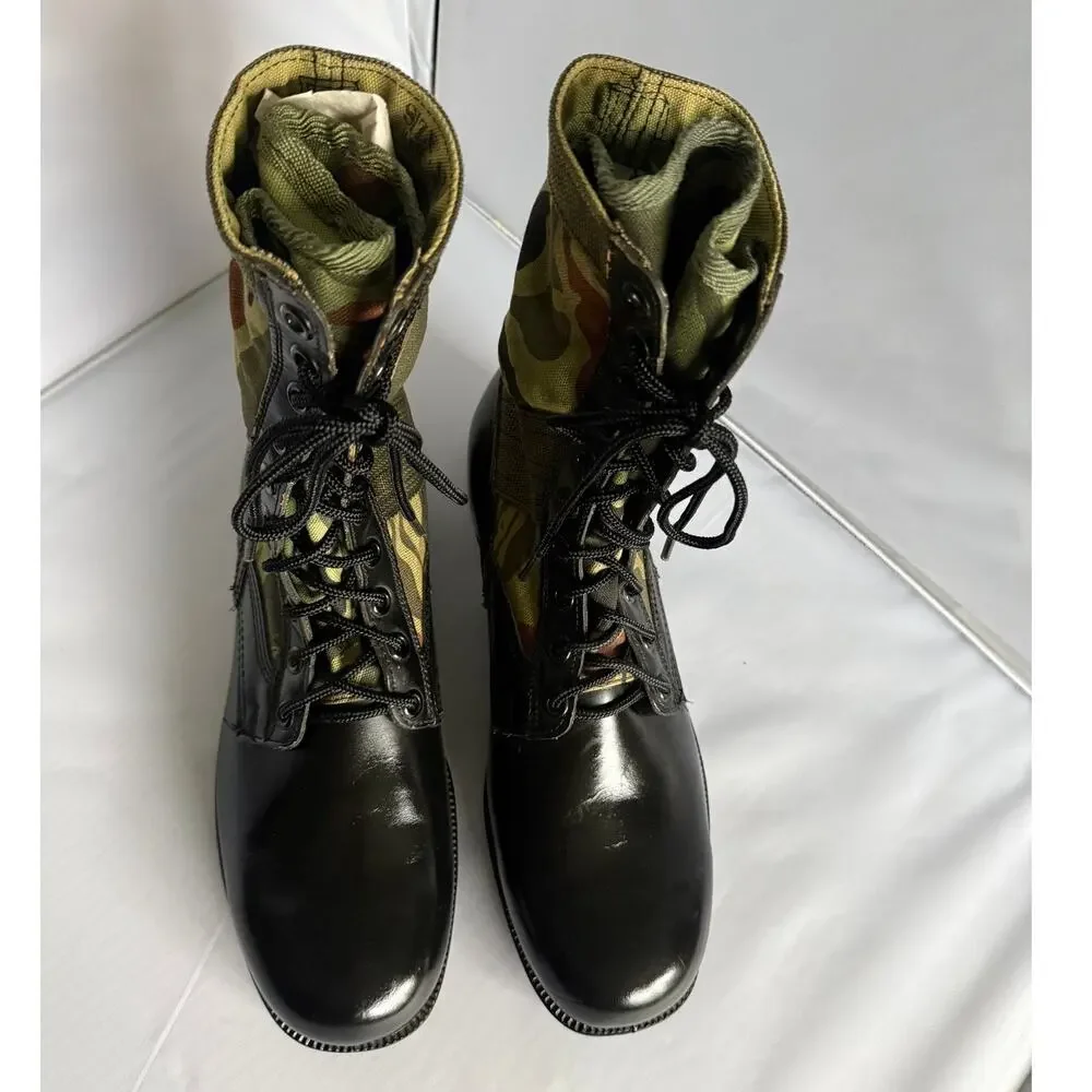 Vintage Camo Jungle GI Style Boots Mens Sz 11W Never worn